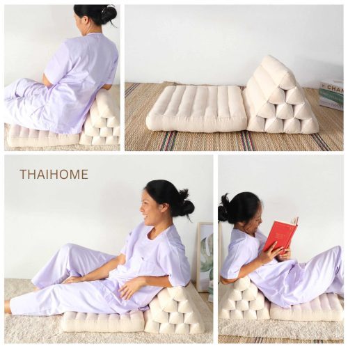 1 fold cushion kan ya pak thai triangle cushion 1 fold 33101736280261