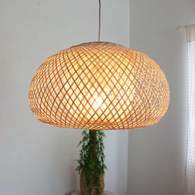 bamboo pendant light arunee bamboo pendant light 31118709457093