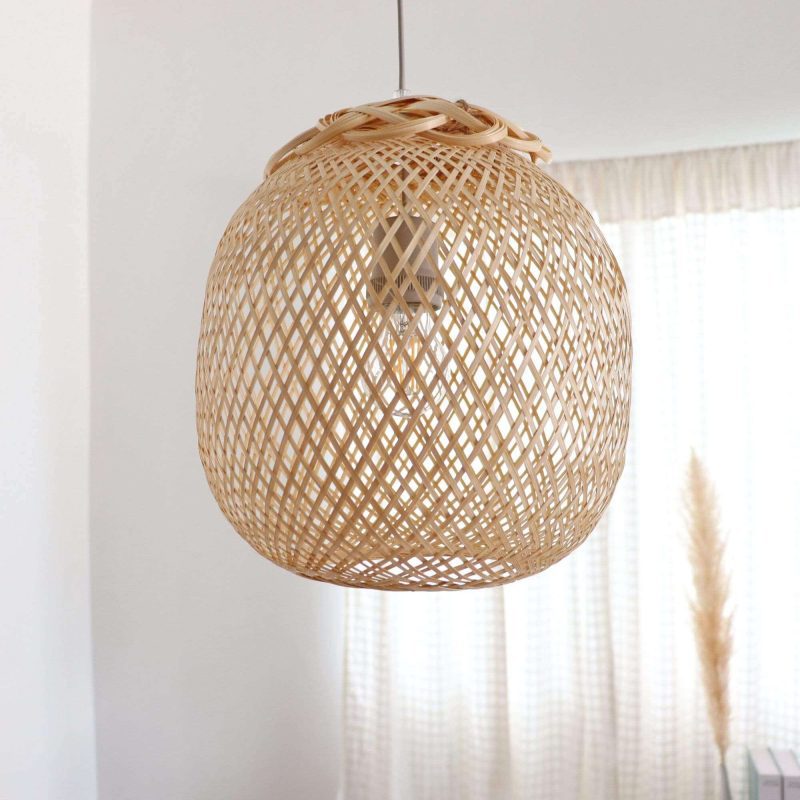 bamboo pendant light dara bamboo pendant light 28190550098117