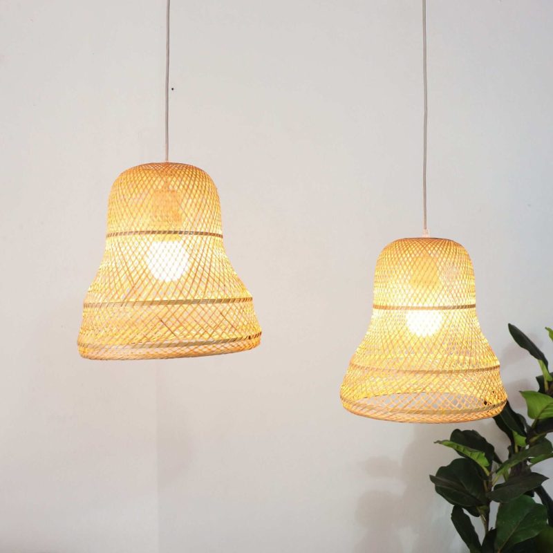 bamboo pendant light lapas bamboo pendant light 32022530982085