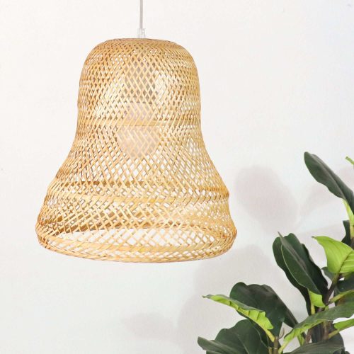 bamboo pendant light lapas bamboo pendant light 32022531309765