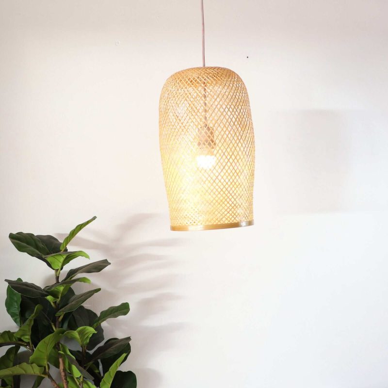 bamboo pendant light punna bamboo pendant light 31657416720581