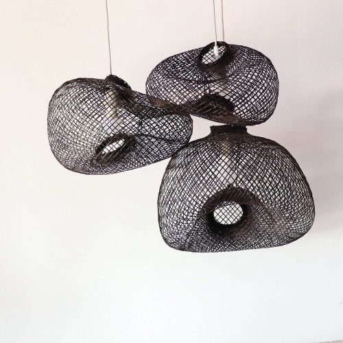 bamboo pendant light ratthana black bamboo pendant light 32943812313285