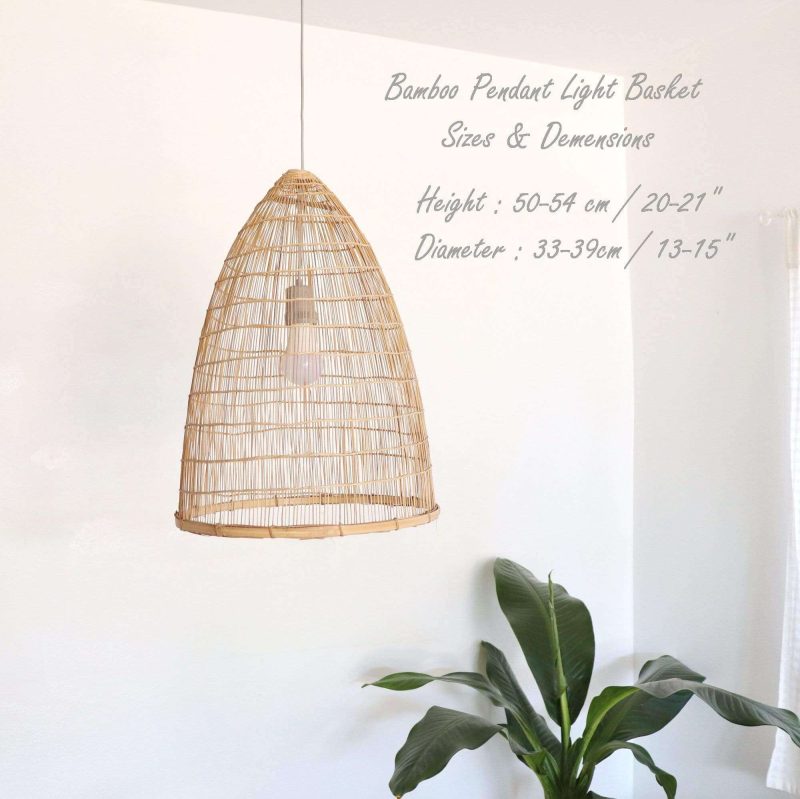 bamboo pendant light sawan bamboo pendant light 22956444090565