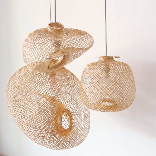 bamboo pendant light teeraya bamboo pendant light shade flexible 32941754712261