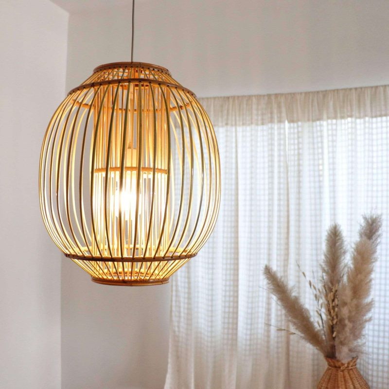 bamboo pendant light thanarat bamboo pendant light 29451344380101