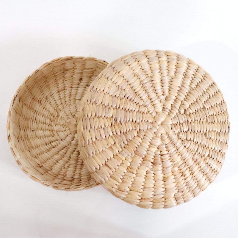 baskets trays cha sha round basket 30706597757125