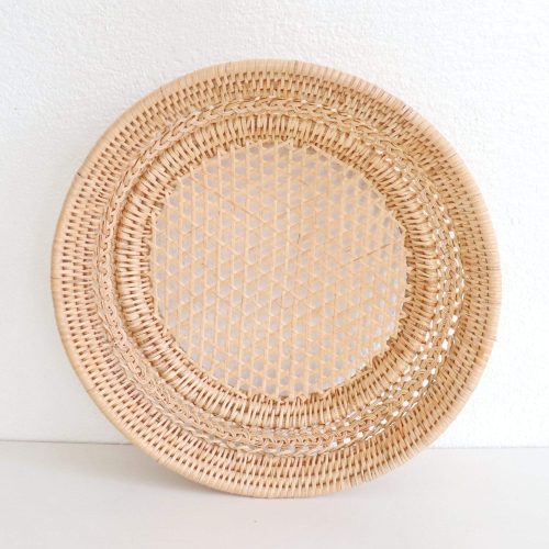 baskets trays juntra round rattan basket 28433669128389