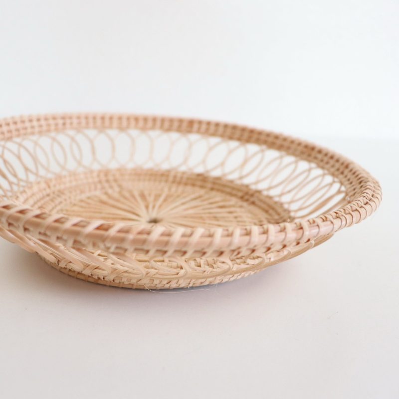 baskets trays ma la round rattan basket 31389451976901