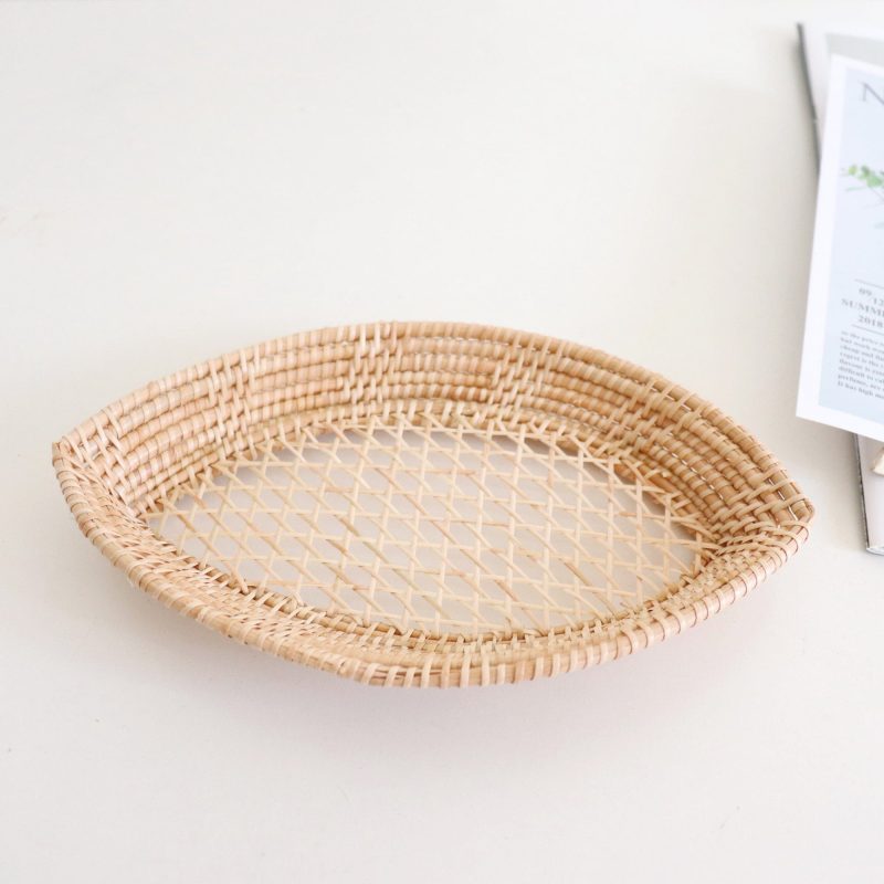 baskets trays pim la da rattan basket 31395745300677