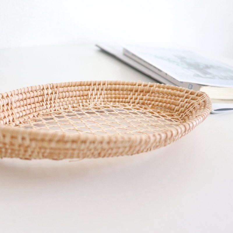 baskets trays pim la da rattan basket 31395745366213