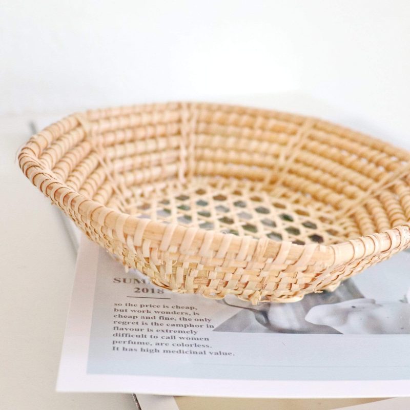 baskets trays pupa octagon rattan basket 28434093965509