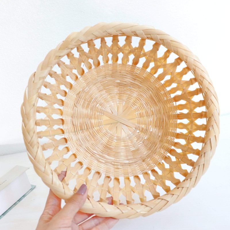 baskets trays sangtong round bamboo baskets 28925397074117