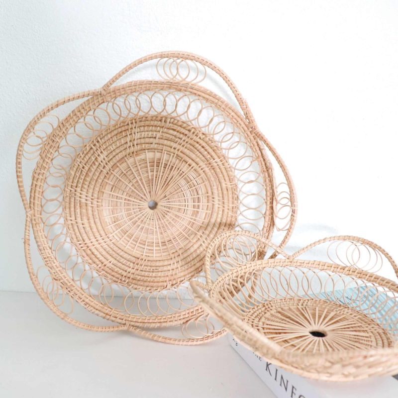 baskets trays tu va nan rattan basket 31395728163013