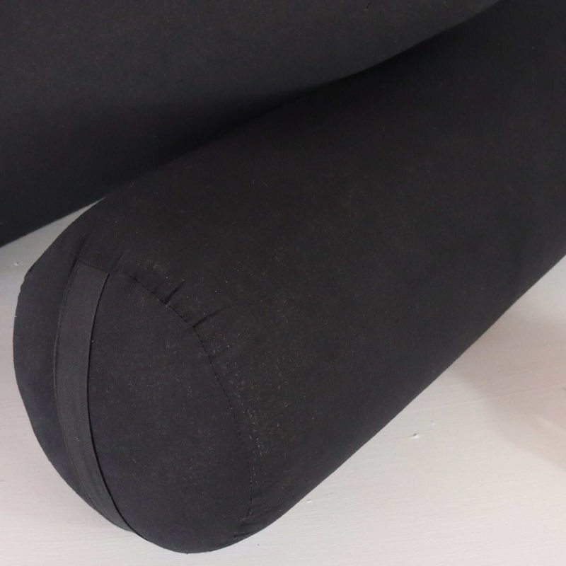 bolster pillow gavin kapok bolster pillow black 33281467809989