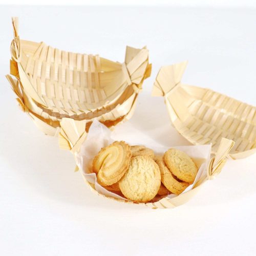 catering supplies ashira boat bamboo basket set 31908988780741