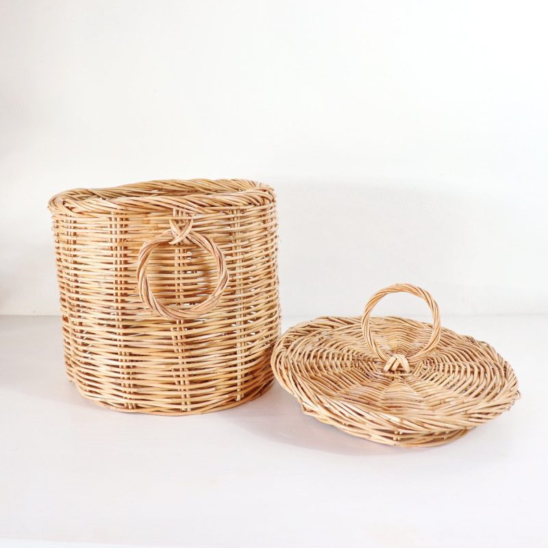 homeware alyssa rattan basket 31936425427141