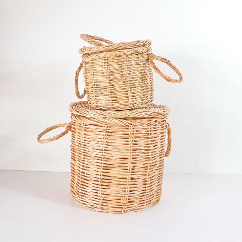 homeware alyssa rattan basket 31936425525445