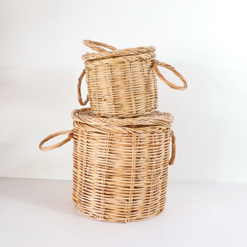 homeware alyssa rattan basket 31936425623749