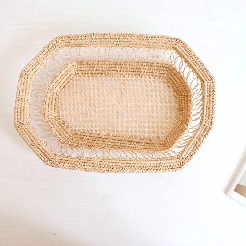 homeware lan rattan basket 31388461859013