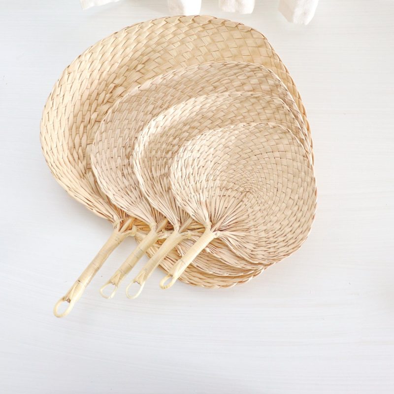 homeware palm leaf hand fan patta 33338804469957