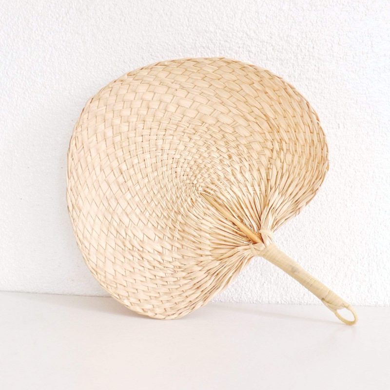 homeware patta palm leaf hand fan 23778078785733