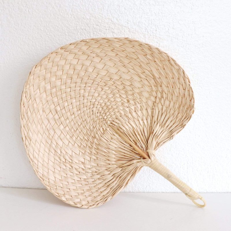 homeware patta palm leaf hand fan 23778078949573