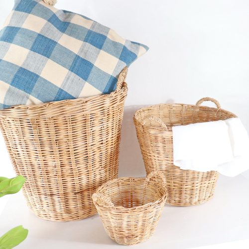 homeware ton ya wee rattan basket 31789375455429