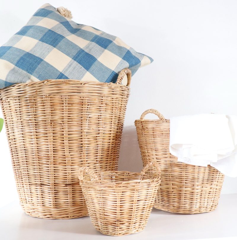 homeware ton ya wee rattan basket 31789375586501