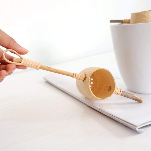 homeware tunta bamboo tea strainer 28450579841221