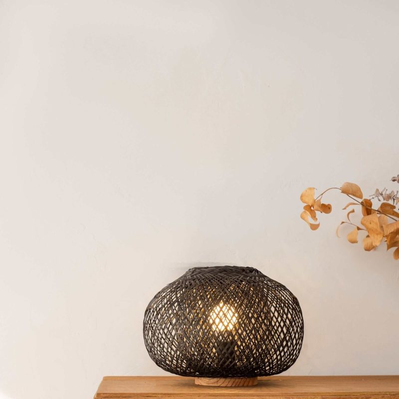 lighting a ra wan boho table lamp black 32967483752645