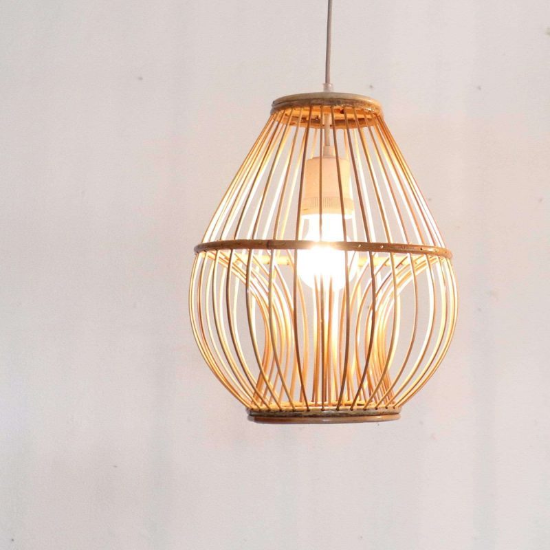 CHA NAI - Bamboo Pendant Light Shade (25-38 cm)