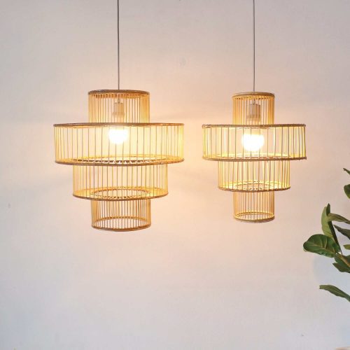 lighting cha ni ta rattan pendant light 10 15 inches 33341881123013