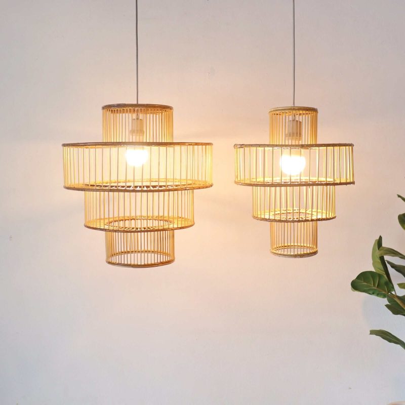 lighting cha ni ta rattan pendant light 10 15 inches 33341881123013