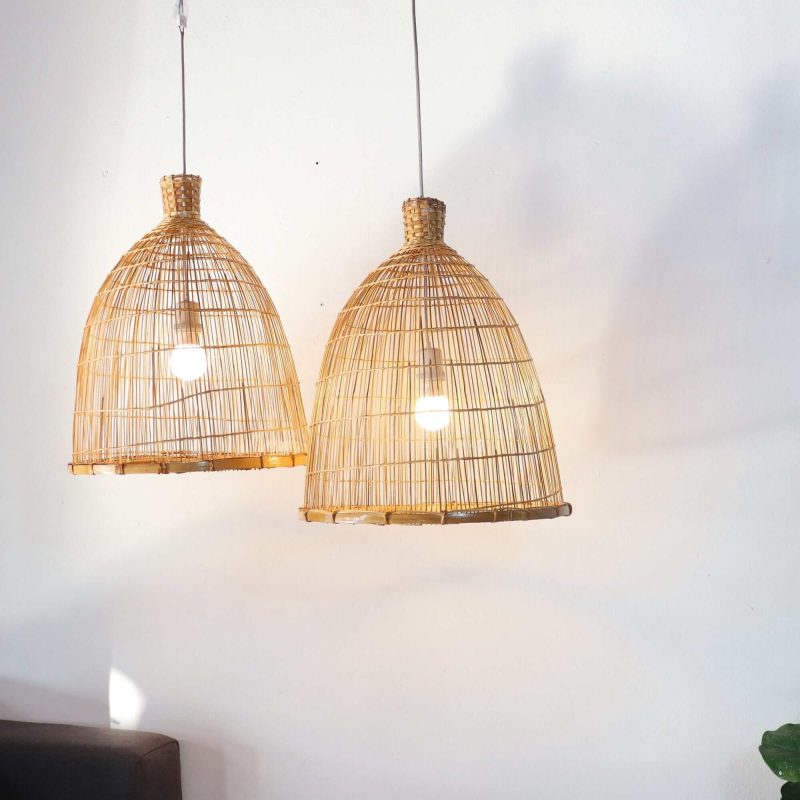 lighting darin bamboo pendant light 32043400724677