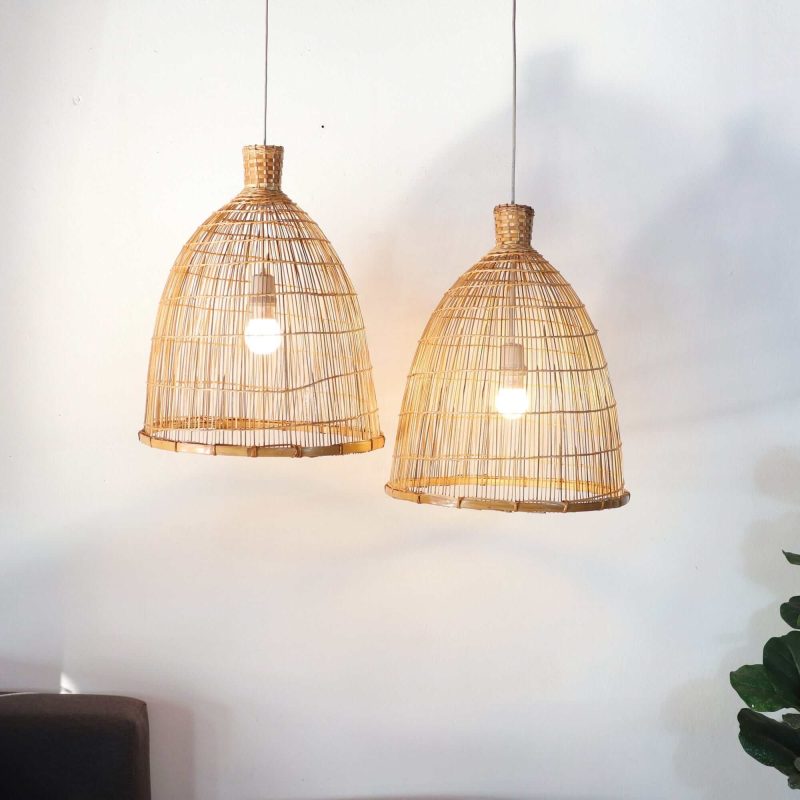 lighting darin bamboo pendant light 32043401216197