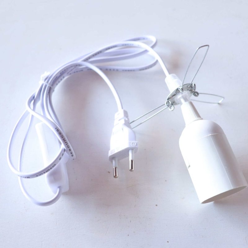 lighting eu plug in lamp kit with switch for pendant light 31388578808005