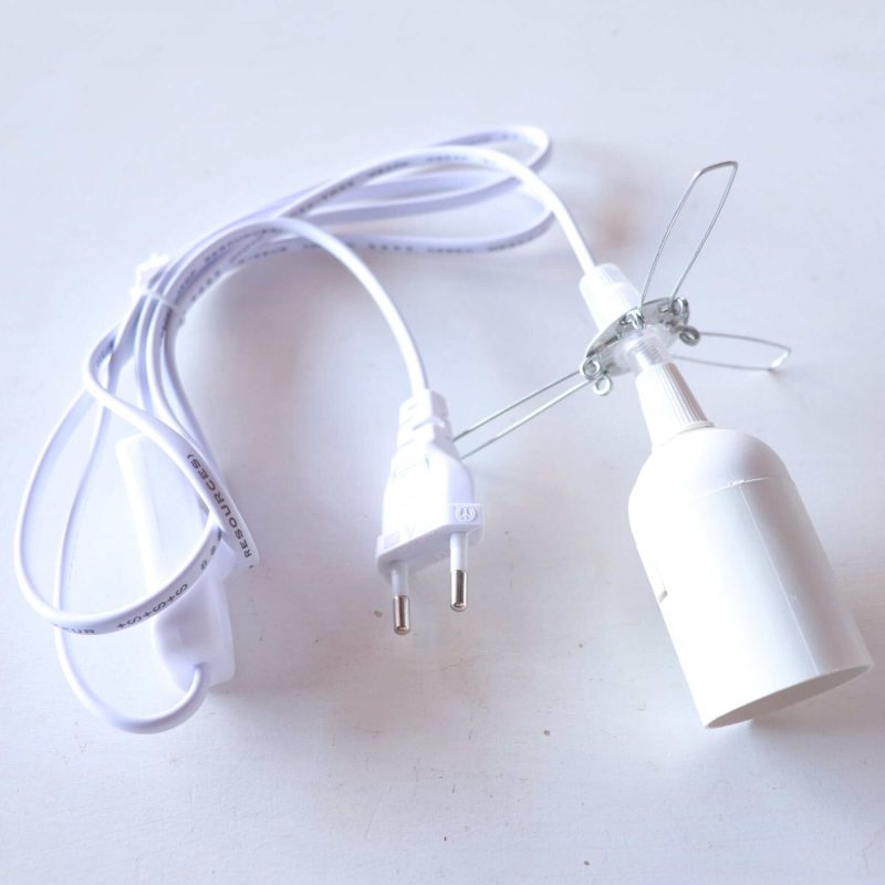 lighting eu plug in lamp kit with switch for pendant light 31388578840773