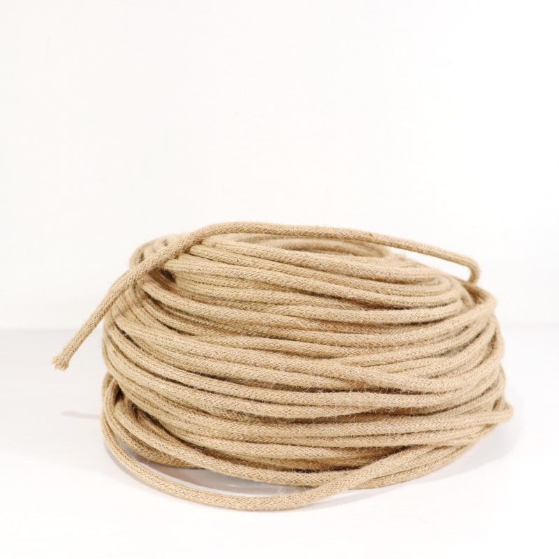 lighting natural hemp fabric cord 31653374001349