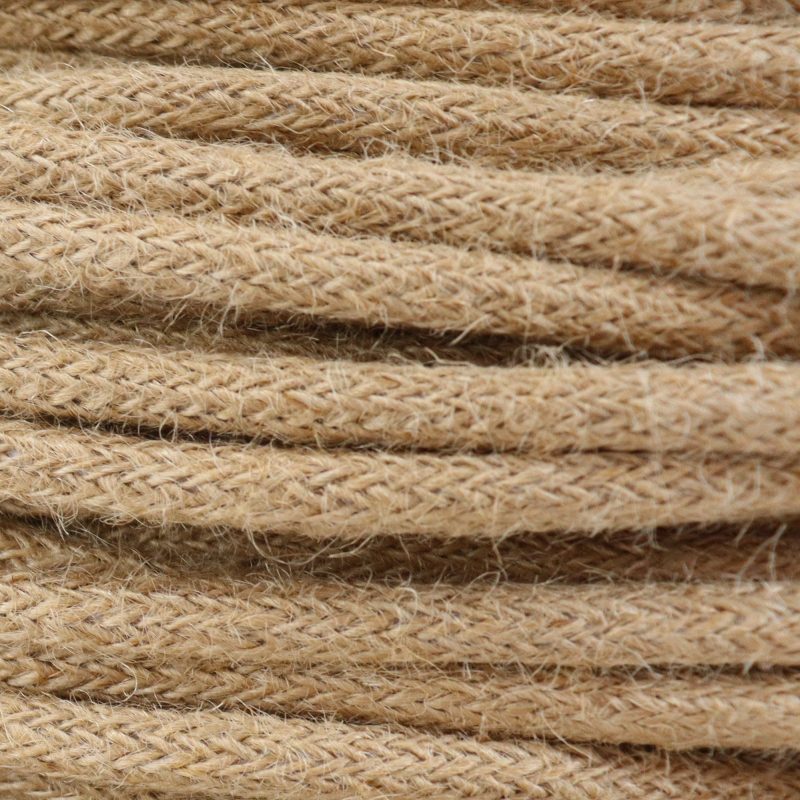 lighting natural hemp fabric cord 31653374066885