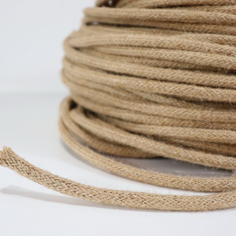 lighting natural hemp fabric cord 31653374197957