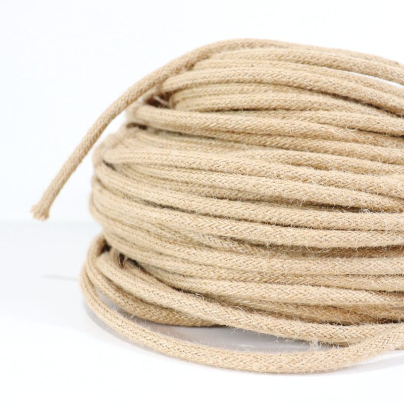 lighting natural hemp fabric cord 31653374230725