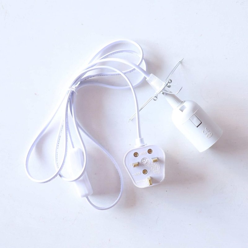 lighting uk plug in lamp kit with switch for pendant light 31388531785925