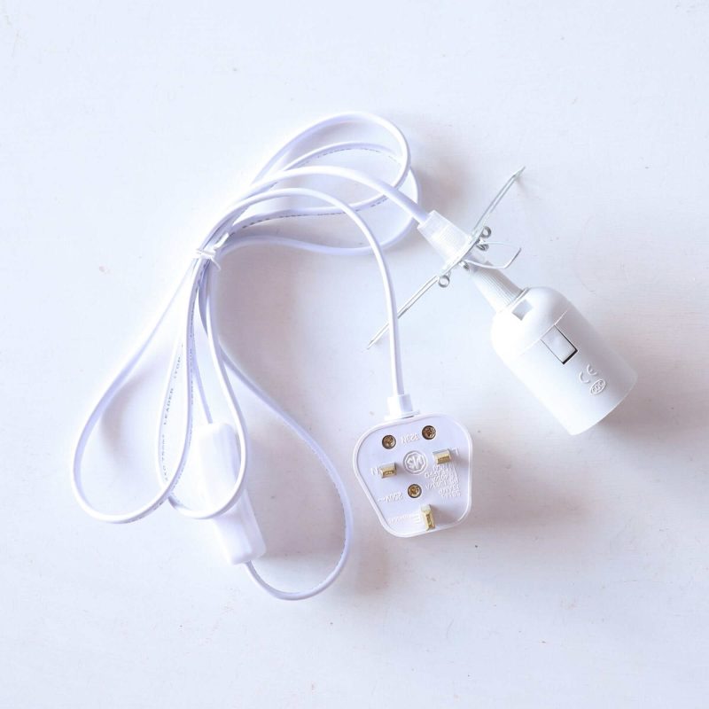 lighting uk plug in lamp kit with switch for pendant light 31388531884229