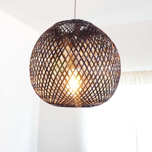 mon ru dee black bamboo pendant light 33313060880581