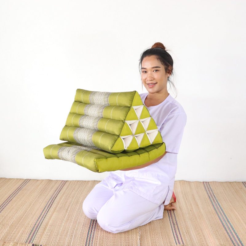 nawin experience 100 authentic thai comfort nawin triangle cushion 33275217313989