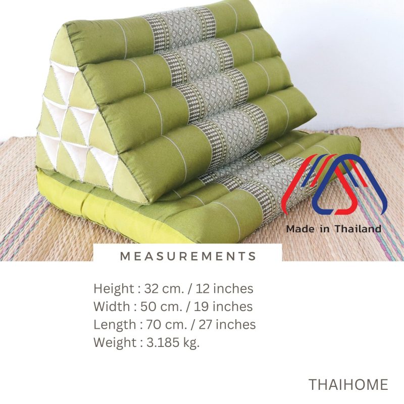 nawin experience 100 authentic thai comfort nawin triangle cushion 33275228881093