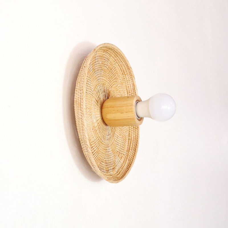 sconces rattan wall sconce lighing 33352527675589