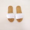 PI CHA YA PA - Straw shoes (Off white)