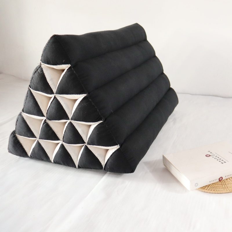 triangle cushion na tha cha thai triangle cushion black and white 33281260716229